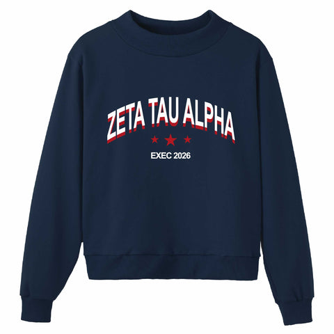 Top Tier Exec Sorority Mock Neck