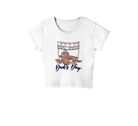 University of California - LA  Gamma Phi Beta Opal White Venice Tee |PO 10200