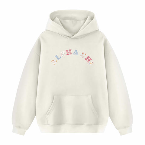 Floral Bloom Printed Sorority Hoodie