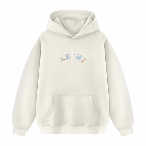 Floral Bloom Printed Sorority Hoodie