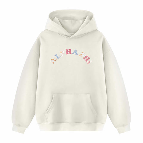Floral Bloom Printed Sorority Hoodie