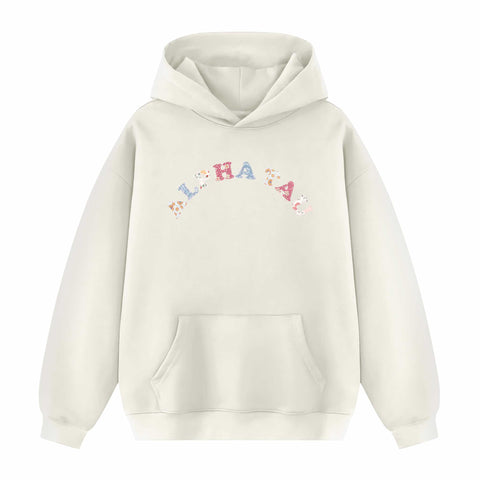 Floral Bloom Printed Sorority Hoodie