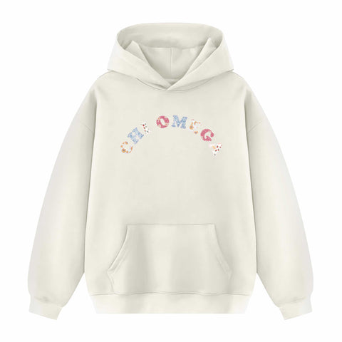 Floral Bloom Printed Sorority Hoodie