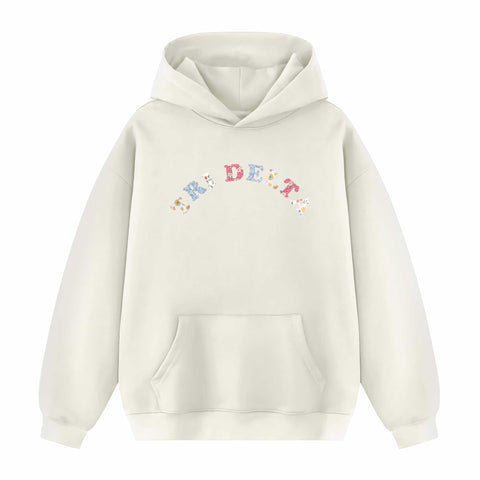 Floral Bloom Printed Sorority Hoodie