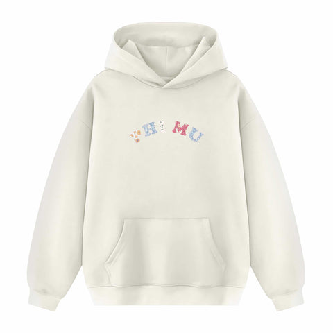 Floral Bloom Printed Sorority Hoodie