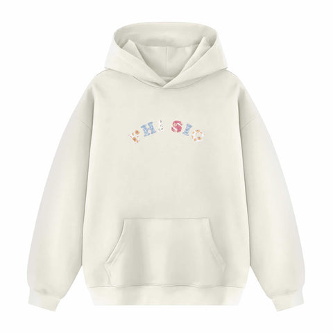 Floral Bloom Printed Sorority Hoodie