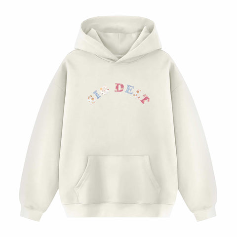 Floral Bloom Printed Sorority Hoodie
