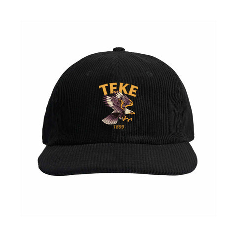 Eagle Eye Embroidered Fraternity Corduroy Cap