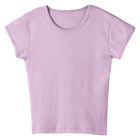 Venice Tee, full-length fitted cap sleeve baby tee in Aphrodite Approved color
