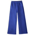 Catalina Sweats, custom fleece flare sweatpants in Lazuli Lover color