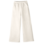 Catalina Sweats, custom fleece flare sweatpants in Oat Milk Please color