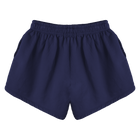Miami Shorts, custom mid-rise fleece sweat shorts in Midnight Chic color