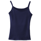 Hermosa Tank, custom full-length spaghetti strap tank top in Midnight Chic color