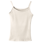 Hermosa Tank, custom full-length spaghetti strap tank top in Oat Milk Please color