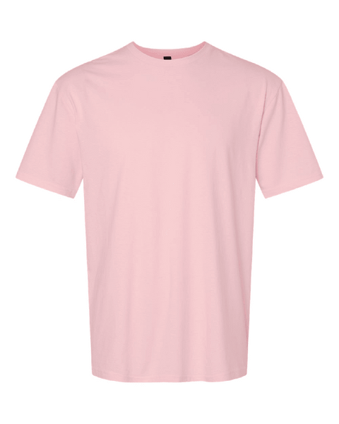 Gildan 64000 Unisex Tee in Light Pink