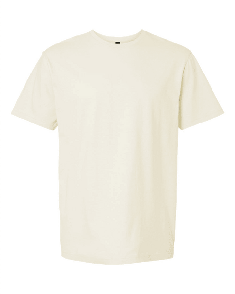 Gildan 64000 Unisex Tee in Off White